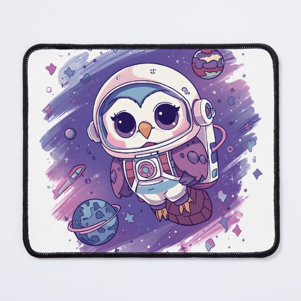Item preview, Cute Owl Astronaut | Kawaii Space Owl Exploring the Galaxy designed and sold by dreamz-world.