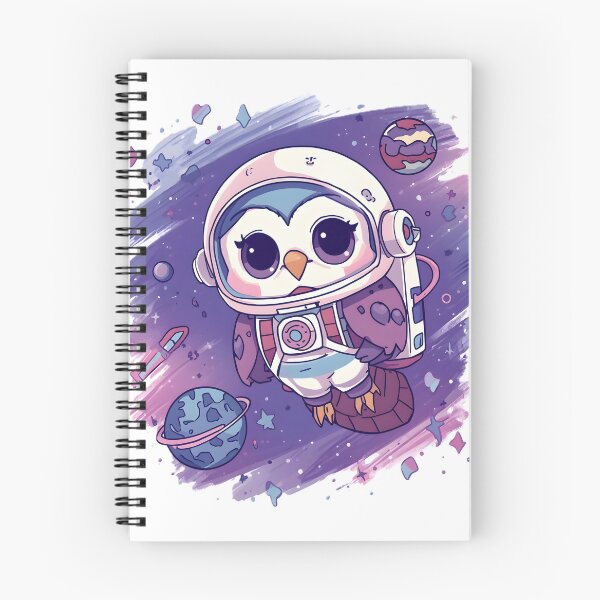 Item preview, Cute Owl Astronaut | Kawaii Space Owl Exploring the Galaxy designed and sold by dreamz-world.