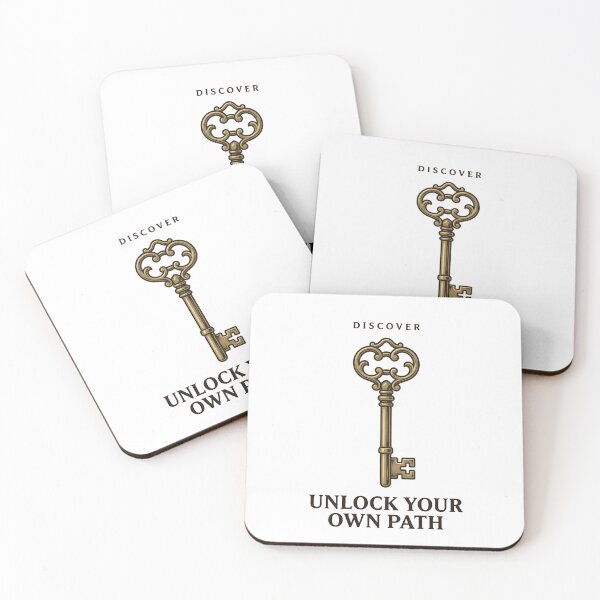 Item preview, Unlock Your Own Path Vintage Key Adventure Design designed and sold by zzedine.