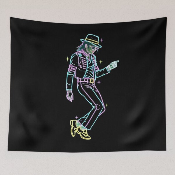 Item preview, Electric Moonwalk Icon in Black and Silver designed and sold by ExploreAura Studio.
