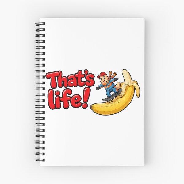 Item preview, That's Life! Skateboarding Worm On Banana Ramp designed and sold by Surviving Monday Club.