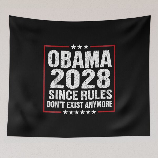 Aperçu de l'œuvre Satire pirate vintage d'Obama 2028 créée et vendue par MelBarrerahh.
