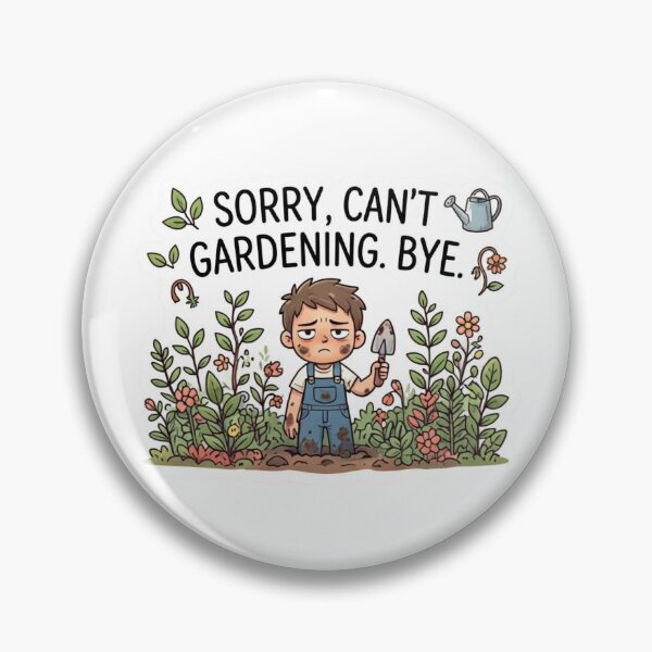 Item preview, Sorry Can't Gardening Bye Funny Gardener Quote T-Shirt & Hat designed and sold by KTD28_SHOP.