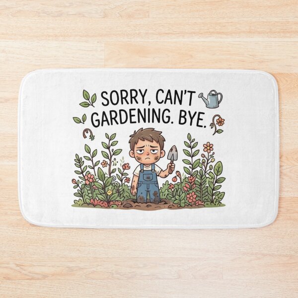 Item preview, Sorry Can't Gardening Bye Funny Gardener Quote T-Shirt & Hat designed and sold by KTD28_SHOP.