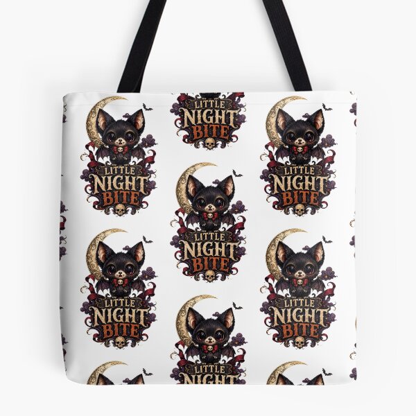 Item preview, Little Night Bite - Cute Halloween Vampire Bat designed and sold by Kromia.