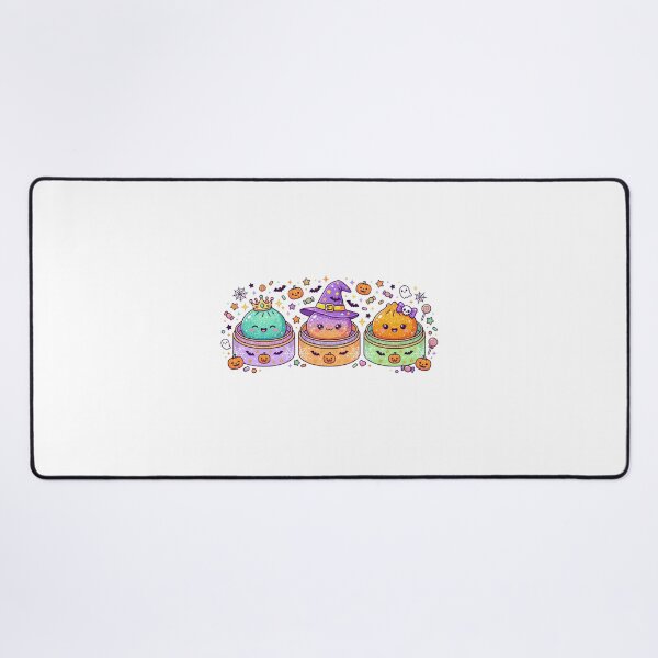 Item preview, Kawaii Halloween Dumplings – Cute Glitter Trio Design designed and sold by ShirtsUp-Lane.