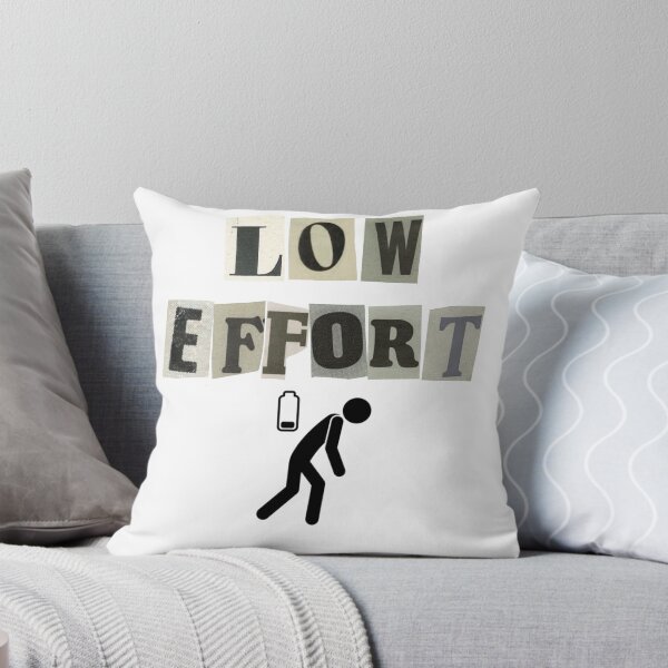 Item preview, Low Effort — Running on Empty designed and sold by FuzzDrive.