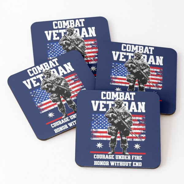 Item preview, Combat Veteran American Flag Tribute designed and sold by ByLengdisan.