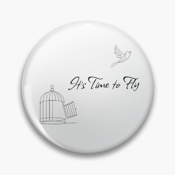 Item preview, It’s Time to Fly – Bird Freedom and Birdcage Escape Design designed and sold by Buli89.