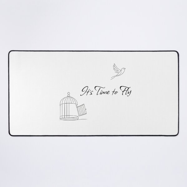 Item preview, It’s Time to Fly – Bird Freedom and Birdcage Escape Design designed and sold by Buli89.