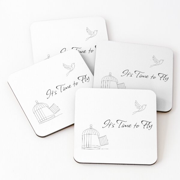Item preview, It’s Time to Fly – Bird Freedom and Birdcage Escape Design designed and sold by Buli89.