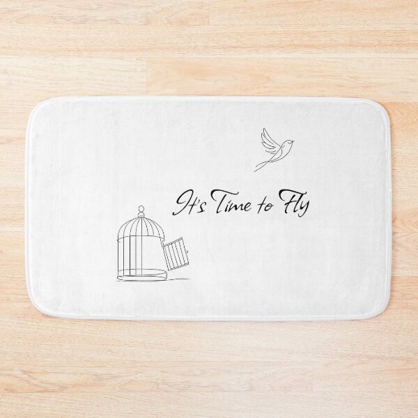Item preview, It’s Time to Fly – Bird Freedom and Birdcage Escape Design designed and sold by Buli89.