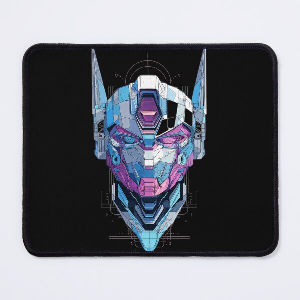 Item preview, Geometric Cyber Robot Head – Futuristic Sci-Fi & Mecha Design designed and sold by GeoBeast.