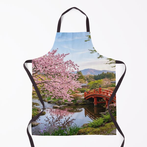 Item preview, Traditional Japanese Garden with Cherry Blossoms designed and sold by Solomon-Ent-144.