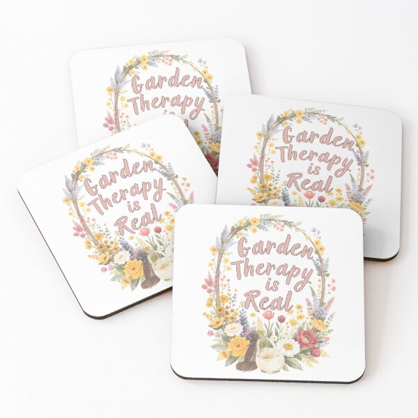 Item preview, Garden Therapy Is Real Floral Watercolor Gardening Lover designed and sold by BellabdO.