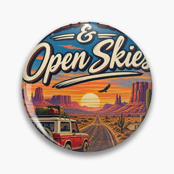Item preview, Desert Roads & Open Skies designed and sold by rachidloucif.