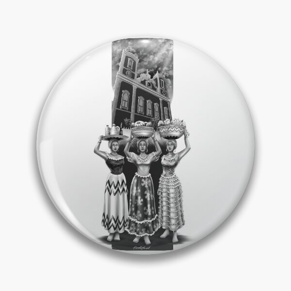 Item preview, Women from Bahia_Greyscale designed and sold by PoddighiArt.