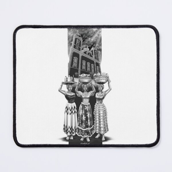 Item preview, Women from Bahia_Greyscale designed and sold by PoddighiArt.