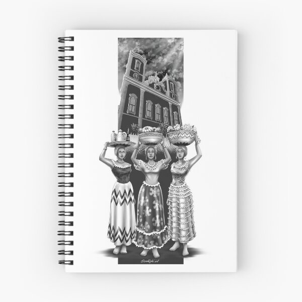 Item preview, Women from Bahia_Greyscale designed and sold by PoddighiArt.