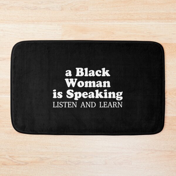 Item preview, A Black Woman Is Speaking, Listen And Learn designed and sold by MelBarrerahh.