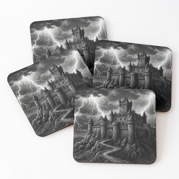 Item preview, medieval castle designed and sold by cutegiftcore.