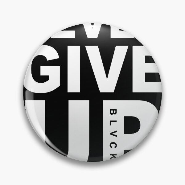 Item preview, Never Give Up Black designed and sold by MelBarrerahh.