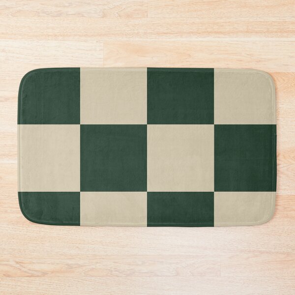 Item preview, Forest Green Checkered Pattern vintage style Plaid large designed and sold by DColourMuse.