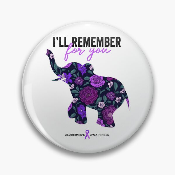 Item preview, End Alz Shirt, I'll remember for you, Alzheimers Awareness designed and sold by eloisestewart.