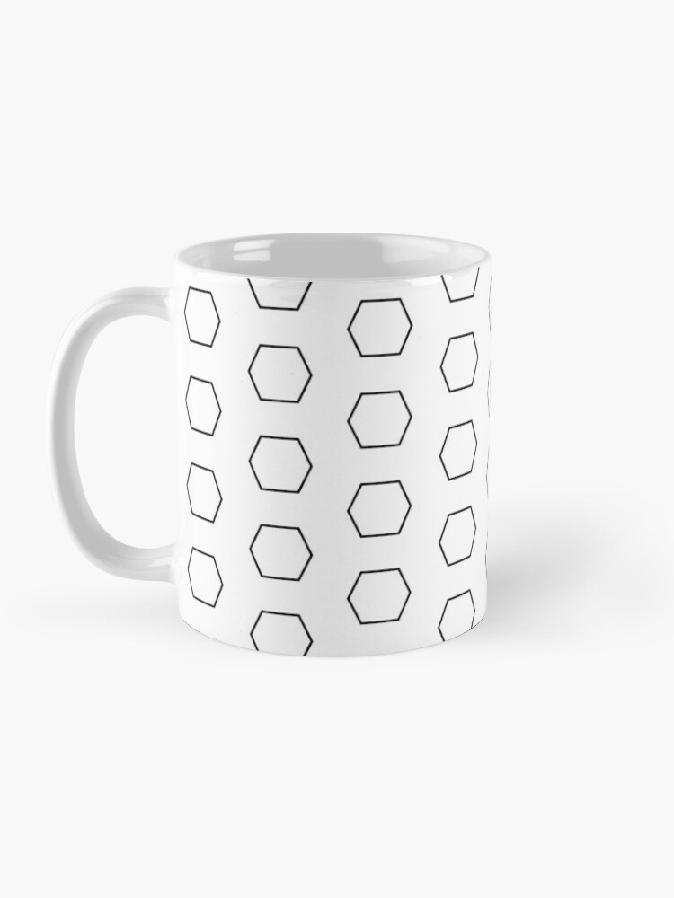 "Hexagon" Mug by Lace211 Redbubble