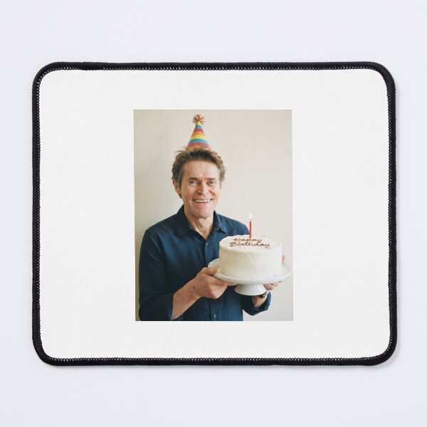 Item preview, Willem dafoe birthday cake memes happy Funny prank meme gift weird designed and sold by CheeseBlueprint.