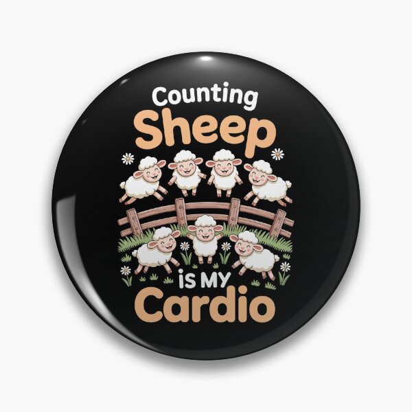 Item preview, Counting Sheep Is My Cardio designed and sold by jkrphoto.