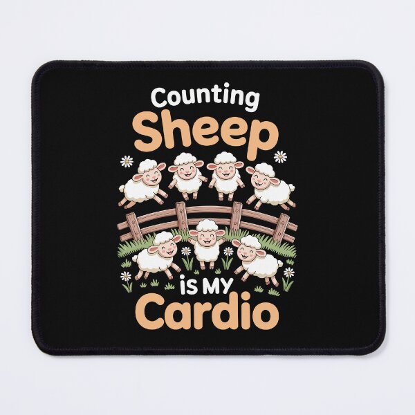Item preview, Counting Sheep Is My Cardio designed and sold by jkrphoto.