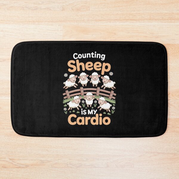 Item preview, Counting Sheep Is My Cardio designed and sold by jkrphoto.