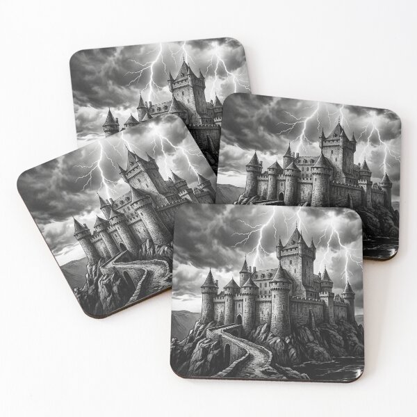 Item preview, medieval castle designed and sold by cutegiftcore.