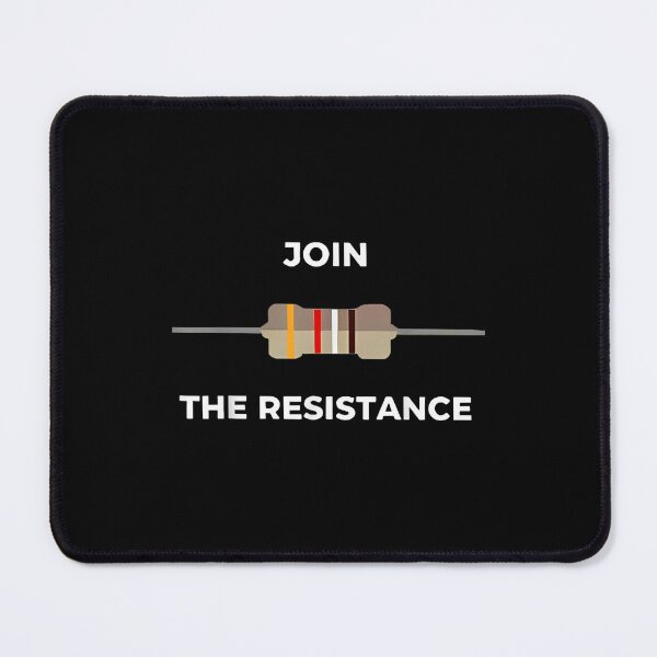 Item preview, Join The Resistance, Electrical Resistor Pun designed and sold by MelBarrerahh.