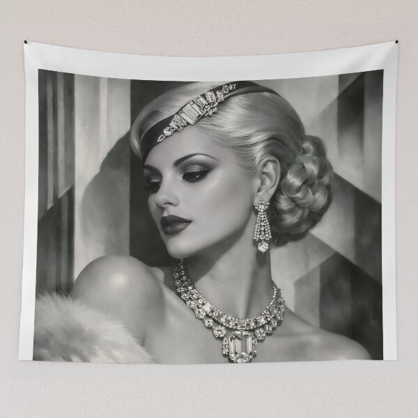 Item preview, Wall Art - Postcard - Poster: Vintage Art Deco Glamour designed and sold by ForeverPrintsOK.