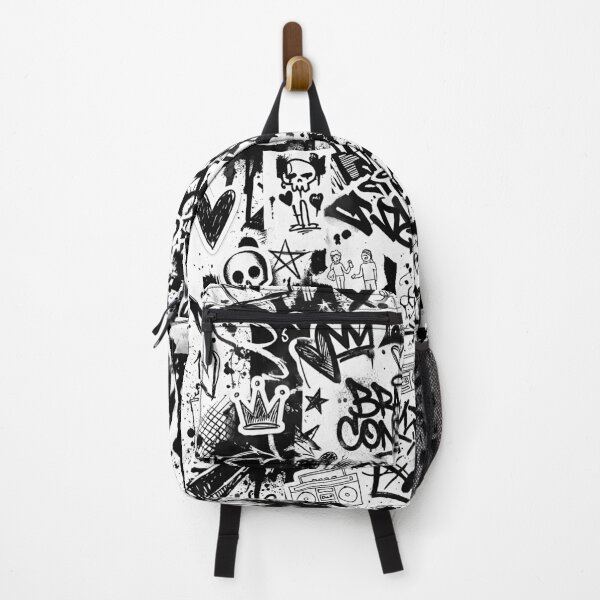 Item preview, Urban Chaos: Black & White Street Art Collage" / "Rebel Symphony designed and sold by BrainConstip.