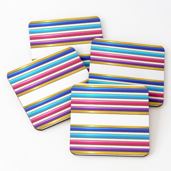Item preview, Modern Colorful Striped Abstract Pattern – Bold Minimalist Geometric Design designed and sold by Public Nature View Places.