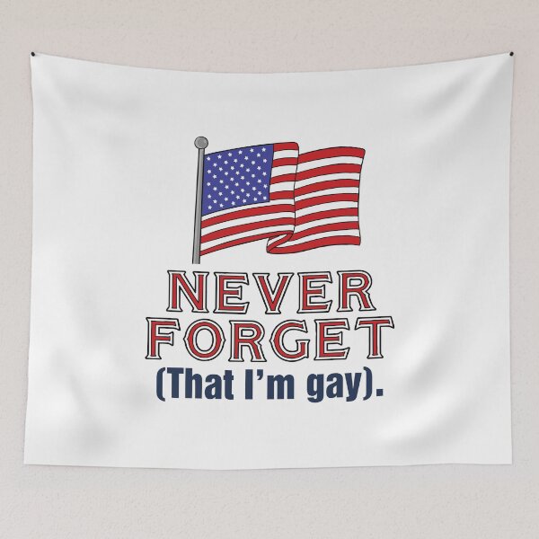 Item preview, Never Forget That I'm Gay designed and sold by MelBarrerahh.