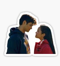 To All The Boys I've Loved Before - Lara Jean and Peter Sticker