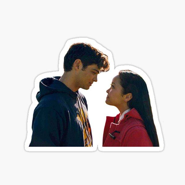 To All The Boys I've Loved Before - Lara Jean and Peter Sticker