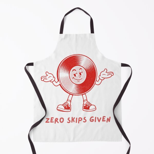 Item preview, Zero Skips Given Funny Vinyl Record Tee designed and sold by Record Lovers.