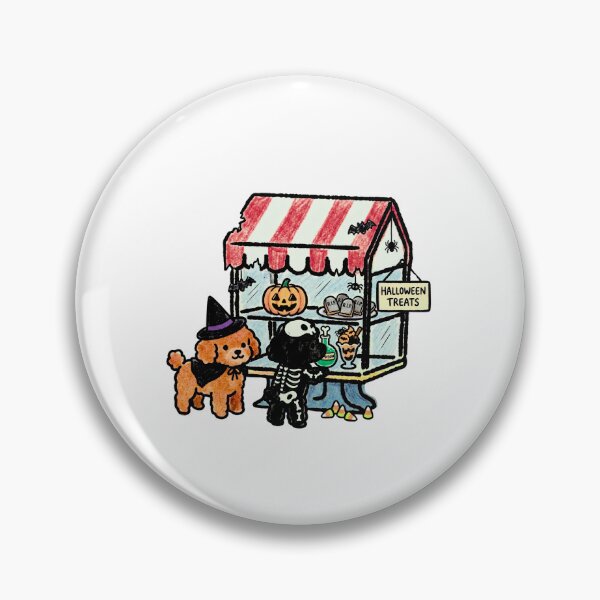 Item preview, Poodle Date Halloween designed and sold by TripleFour444.