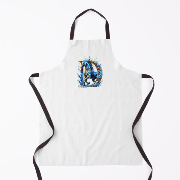 Item preview, Moonhoof Tideguard The Horse-Cancer Zodiac Letter D designed and sold by BlissBlvdShop.