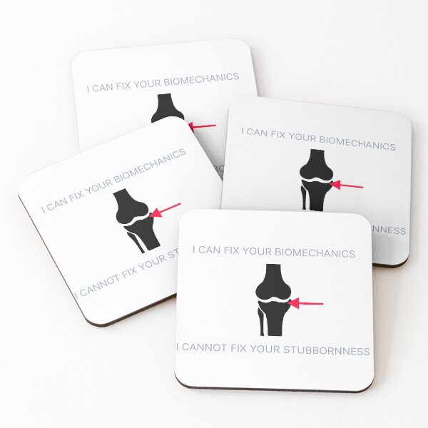 Item preview, I Can Fix Your Biomechanics Funny Physical Therapy Sticker designed and sold by VTineDesigns.