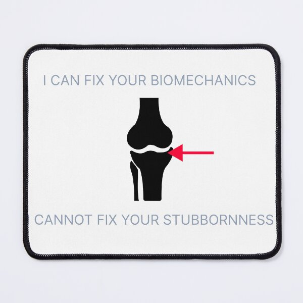 Item preview, I Can Fix Your Biomechanics Funny Physical Therapy Sticker designed and sold by VTineDesigns.