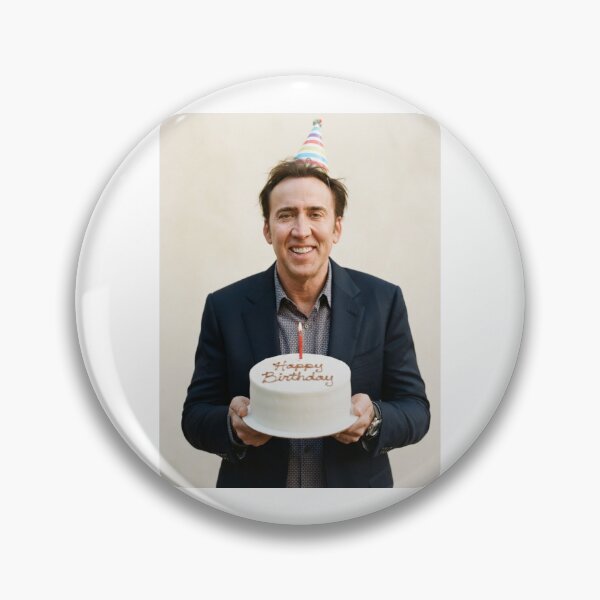 Item preview, Nicolas cage birthday cake memes happy Funny prank meme gift weird  designed and sold by CheeseBlueprint.