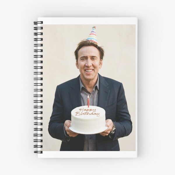 Item preview, Nicolas cage birthday cake memes happy Funny prank meme gift weird  designed and sold by CheeseBlueprint.