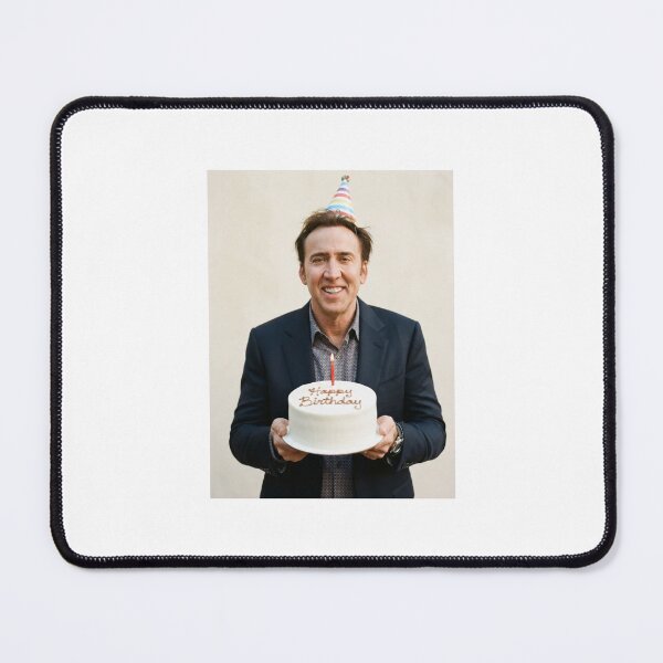 Item preview, Nicolas cage birthday cake memes happy Funny prank meme gift weird  designed and sold by CheeseBlueprint.