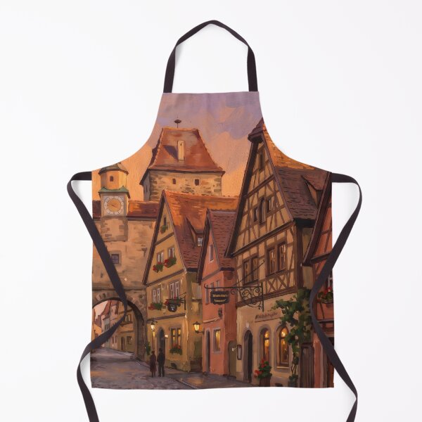 Item preview, Rothenburg ob der Tauber at Dusk designed and sold by RedPeaStudio.